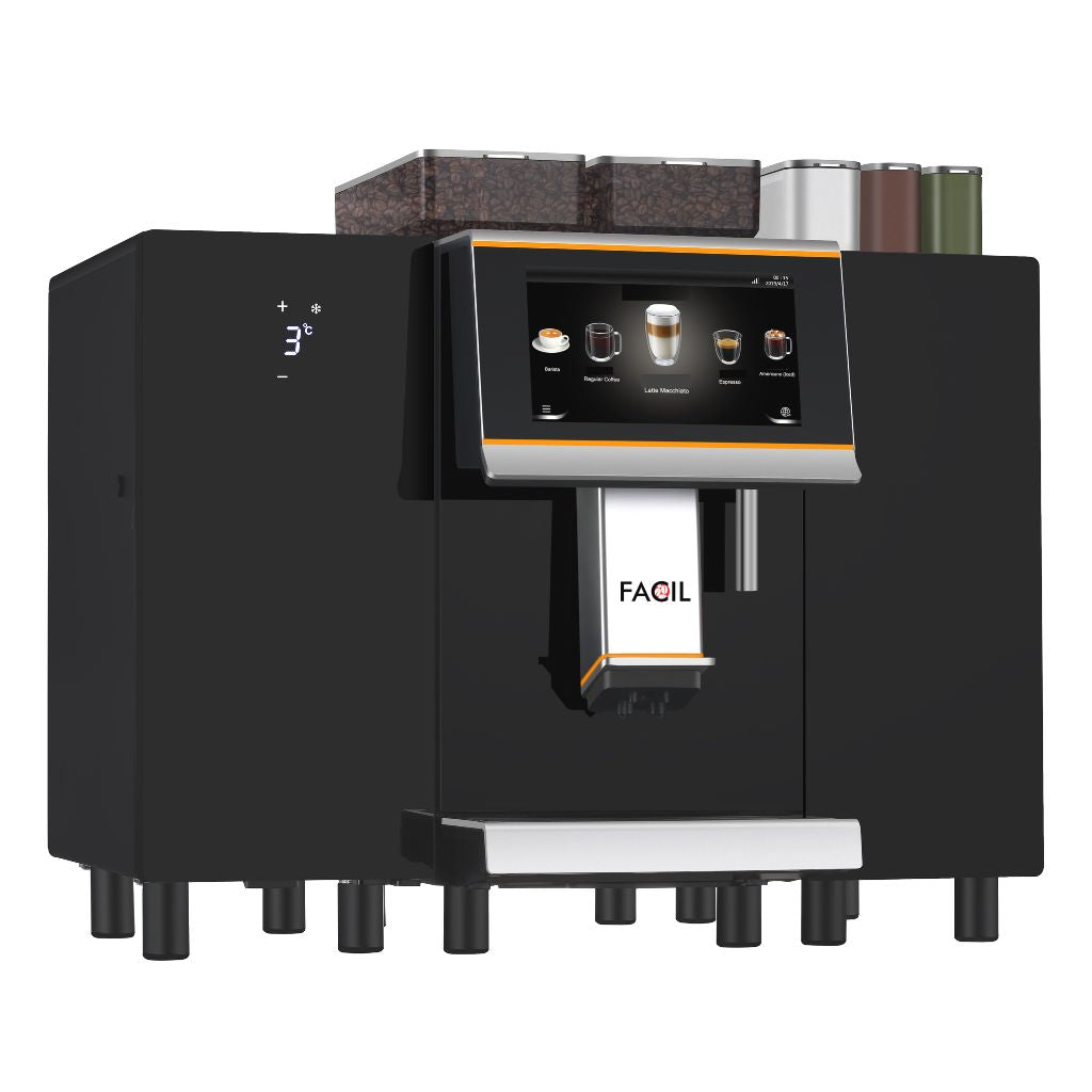 FACILenjoy FE71 koffiemachine Melkkoeling en toppingmixer